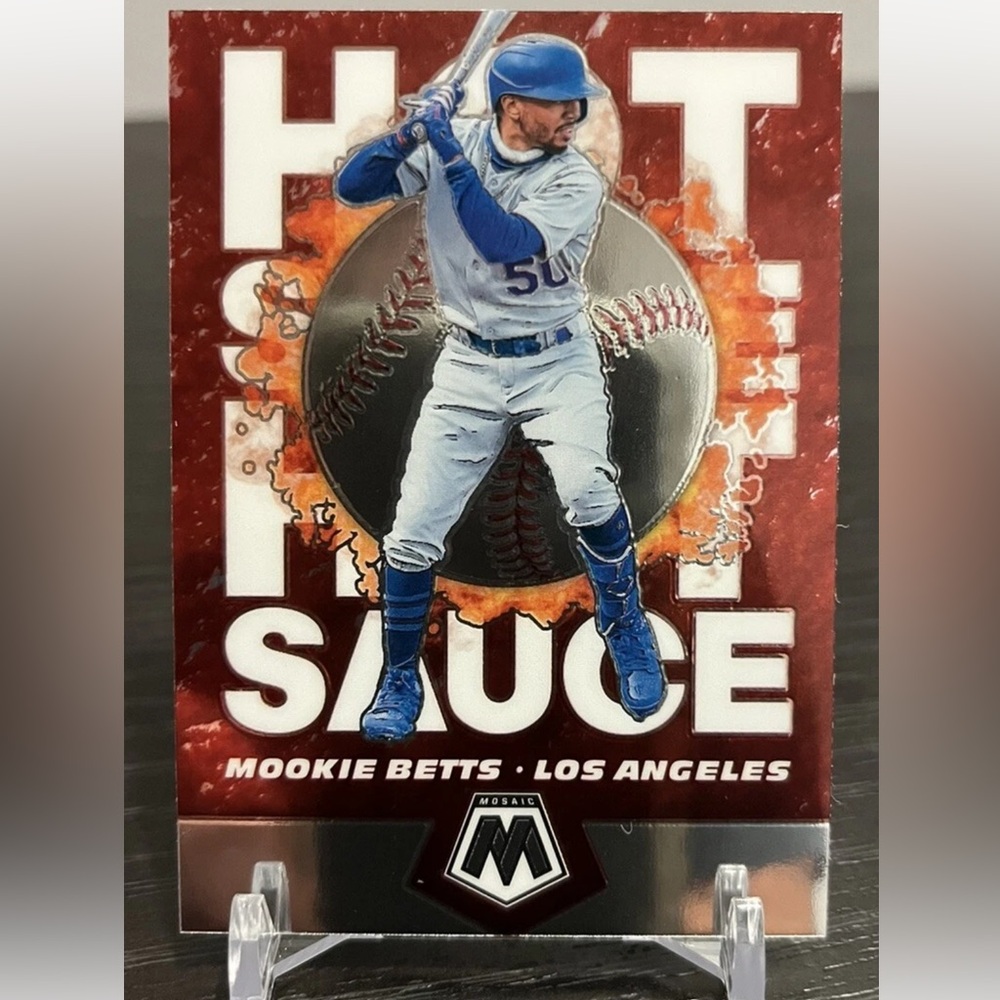 Mookie Betts 2021 Panini Los Angeles Dodgers Baseball Card